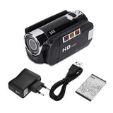 2.4in Screen HD Video Camera 640x480P 16X Digital Zoom High Definition Digital  DV Camcorder Vlog Camera for Home Party Outdoor
