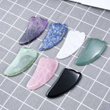 Jade Facial Roller Guasha Sets Natural Crystal China Traditional Massage Stones Home Diy Spa Tools for Skin Health Care Slimming