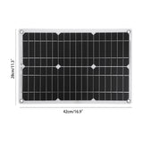 DC 110-220 V Solar Panel Kit Power Generator Grid System Battery Powerbank Waterproof 4000W Solar Inverters Solar Power 30A