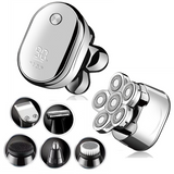6 Blades Digital Display Rechargeable Electric Shaver  Men Hair Beard Trimmer Electric Razor Wet Dry Men Face Shaving Machine