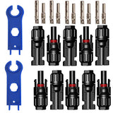 1 Set Supply Solar Panel Parallel Connection Fuse Connector For Solar System Home Improvement Supplies