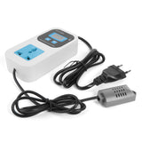 Digital Humidity Control Sensor Switch Socket 110-220V 10A Hygrometer Hygrostat Multifunctional Household Accessaries
