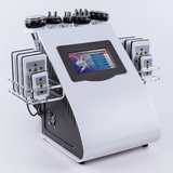 New Arrival 6 In 1 40K Ultrasonic Cavitation Vacuum 8 Pads Lipo Slimming Machine for Home Use