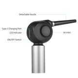 Cordless Electric Air Duster Power 36000RPM 50W Rechargeable Dust Blower Dust Remover Dust Cleaner for Cleaning Computer Host