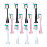 For xiaomi SOOCAS X1 X3 X5 X3U SOOCARE Sonic Electric Toothbrush Brush Head Mijia T100 Replaceable Tooth Brush Nozzles 8/10 Pcs