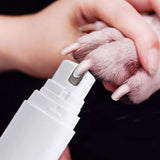 New Electric Dog Nail Clippers Pet Claws Cutter Grinders Tools With LED Light Cat Paws Nail Grooming Trimmer Cleaning Supplies