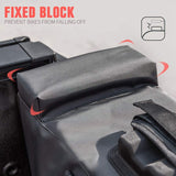Tailgate Pad Shuttle Pad for Pickup Truck - Tailgate Protection Pad Transports 2 Bikes with Bike Straps Tool Pocket