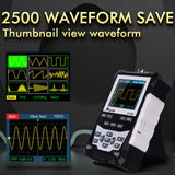 TOOLTOP DS0120M 320x240 High Definition 2.4 Inch TFT Color Screen Digital Oscilloscope 120MHz Bandwidth 500MSa/s Sampling Rate