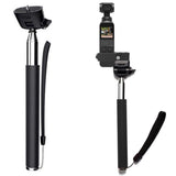 Extendable Handheld Selfie Stick  Self-Portrait Holder Monopod Stick For DJI OSMO Camera Pocket Extension Rod Holder