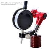 Magnetic Base 234mm Stand Round Magnetic Indicator Base Universal Holder for Dial Indicator Measuring Instrument