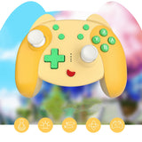 Wireless Bluetooth Auto Turbo Wake Up Gamepad PC Cartoon 6-Axis Gyroscope Controller for Nintendo Switch