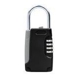 Top High Quality Hidden Key Safe Box 4-Digital Password Combination Lock With Hook Mini Metal Secret Box For Home Villa Caravan