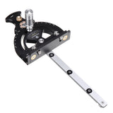 0-70 ° Adjustment HD-TB01 Miter Gauge Woodworking Table Saw Handle Assembly Angle Ruler Quick Setting 0°22.5° 45° 67.5 Tools
