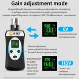 Uhf48v Bluetooth-compatible Transmitter Receiver Plug-play Audio Adapter For Dynamic Condenser Microphone