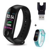 Sport Smart Band Women M3 Fitness Band With Replacement Strap for ios Android Phone IP67 Life Waterproof Heart-Rate Monitor