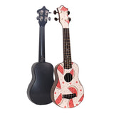 Watermelon Pattern Ukulele,Hawaii Ukulele 21 Inch 4 String Ukulele Children Guitar Children's Musical Instrument