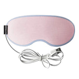 Hot Eye Mask USB Heated Eye Mask Warmer 3D Steam Eye Mask Hot Compress Relieve Eye Fatigue Smart Timing Eye Patch Sleep SN-Hot