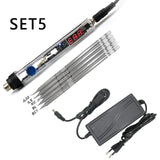 T12 Electric Soldering Iron DC 12-24V 72W Digital Display Adjustable Temperature Soldering Station DIY Handle Kit Welding Tools