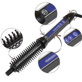 Electric Comb Hair Brush 2 in 1 Pro Ceramic Hair Curler Hair Curlers Roller Styling Tools Hair Curling Iron Multifunction Eu Plu
