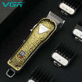 Professional full metal hair trimmer for men barber hair clipper electric cord/cordless beard hair cut machine rechargeable