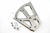 Stainless Steel Shoe Cabinet Hardware Flip Frame Connector Movable Plate Frame Type Metal Hidden Over Fitting Hinge