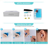 Small Size Noise Reduction Hearing Aid Invisible Adjustable Hearing Aid Sound Voice Amplifier Enhancer CIC Mini In-Ear Tools