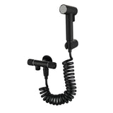 Brass Toilet Bidet Sprayer Set Handheld Cleaning Black Faucet with 3M Hose Women Bidet Anal Wash Shower Accessories