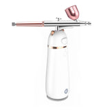Airbrush Portable 0.0012mm Nano Oxygen Sprayer Upgraded Nozzle Mini Air Compressor Facial Moisturizing Hydrating Machine