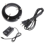 60 LED Adjustable Ring Light illuminator Lamp For STEREO ZOOM Microscope