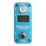 Flatsons Time Effects Guitar Effect Pedal Echo/Rev/Tuner Effects Metal Shell with True Bypass Guitar Accessories