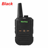 Mini walkie-talkie ultra-thin miniature handheld hotel restaurant barber shop small wireless outdoor hand table D14 21 Dropship