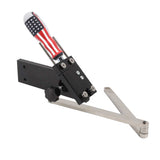 Mower Sharpen Tool Mower Sharpener Bearing Connection Adjustable 4 Adapter Pins for Straight Blade for 2.8 To 5.5in Blades