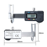LCD Digital Jewelry Caliper 0-25 mm Measuring Tool for Pearl Diameter Thickness New Black Gauging Tools