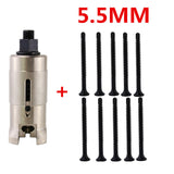 Lock Core Heavy Puller Tool Ellipse Lock Cylinder Remover Tool Set for Professional Locksmith