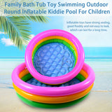 Water Play Multifunction Round Outdoor Fishing Pond For Children Inflatable Kiddie Pool Ball Family Funny Indoor Bath Tub Toy