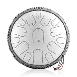 13 Inch 15 Tone Steel Tongue Drum Hand Drum  D Tone Ethereal Drum Yoga Meditation Percussion Instrument Bring Specialty Drum Bag