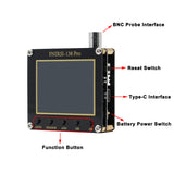 FNIRSI-138PRO Digital Oscilloscope AUTO 80Khz PWM Firmware Update 2.5MSa/s 200KHz Analog Bandwidth PWM Square Wave Output