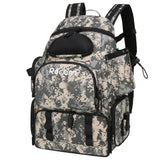 Fishing Tackle Backpack with 3 Fishing Tackle Trays Boxes Waterproof Fishing Tackle Storage Bag Organizer