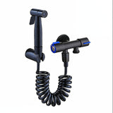 Handheld Toilet Bidet Sprayer Kit 304 Stainless Steel Hand Bidet Faucet for Bathroom Hand Sprayer Gun Shower Head Self Cleaning