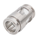 1.5"TC Compact Sight Glass 50.5mm 1.35"ID 3.5"OAL Stainless Steel 316 Sanitary Sight Glass Tri Clover Type Homebrew Hardware