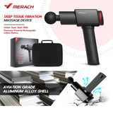 Super Quiet Massage Gun Muscle Body Relax Massager Cordless Electric Handheld Fitness Tools Vibrating Fascia Gym