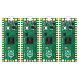 4Pcs for Studio Raspberry Pi Pico Microcontroller Board for Raspberry Pi RP2040 Dual-Core ARM Cortex M0 + Processor