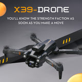 X39 Mini Drone 4K HD Dual ESC Camera Optical Flow Positioning Obstacle Avoidance Foldable Quadcopter RC Dron Toys Gifts