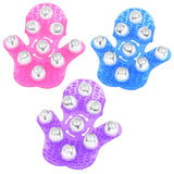 9 Balls Roller Massage Palm Shaped Body Massager Glove Stress Relief