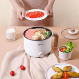 1.5L Multifunctional Electric Ccooker Mini Electric Boiler Rice Noodle Pot Household Cooking Rice Cooker Electric Hot Pot 220V