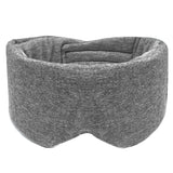Unisex Cotton Blackout Eye Mask Oversized Eyeshade Adjustable Sleeping Blindfold 68UD