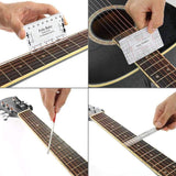 27 Pcs Guitar Repair Tool Kit for Acoustic Ukulele Mandolin Guitar Installation Procedure Wire Pliers String Organizer