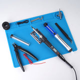 Repair Pad Insulation Heat-Resistant Soldering Station Silicon Soldering Mat Work Pad Desk Platform for BGA Soldering Station