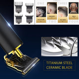 T9 Head Electric Hair Clipper Wireless Trimmer Engraving Marks Electric Scissors Trim And Push Salon Hair Cutting Scissors Trim