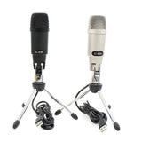USB Condenser Microphone,Plug-And-Play Microphone,for Online Chat on Computer,Broadcast Microphone for YouTube,Etc
